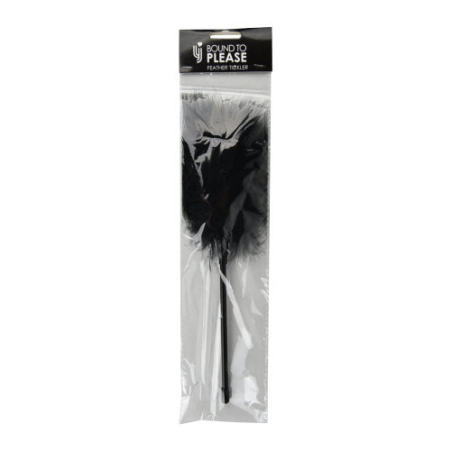 bound to please feather tickler black