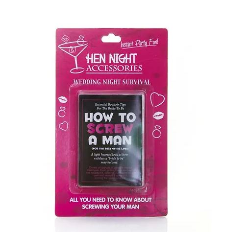 Hen Night - How To Screw Your Man reduced was £1.99 now £0.99