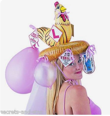 Inflatable Hen Hat