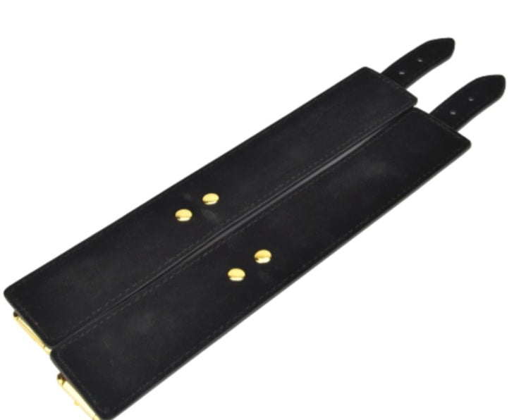 Bound to Please Red ankle cuffs