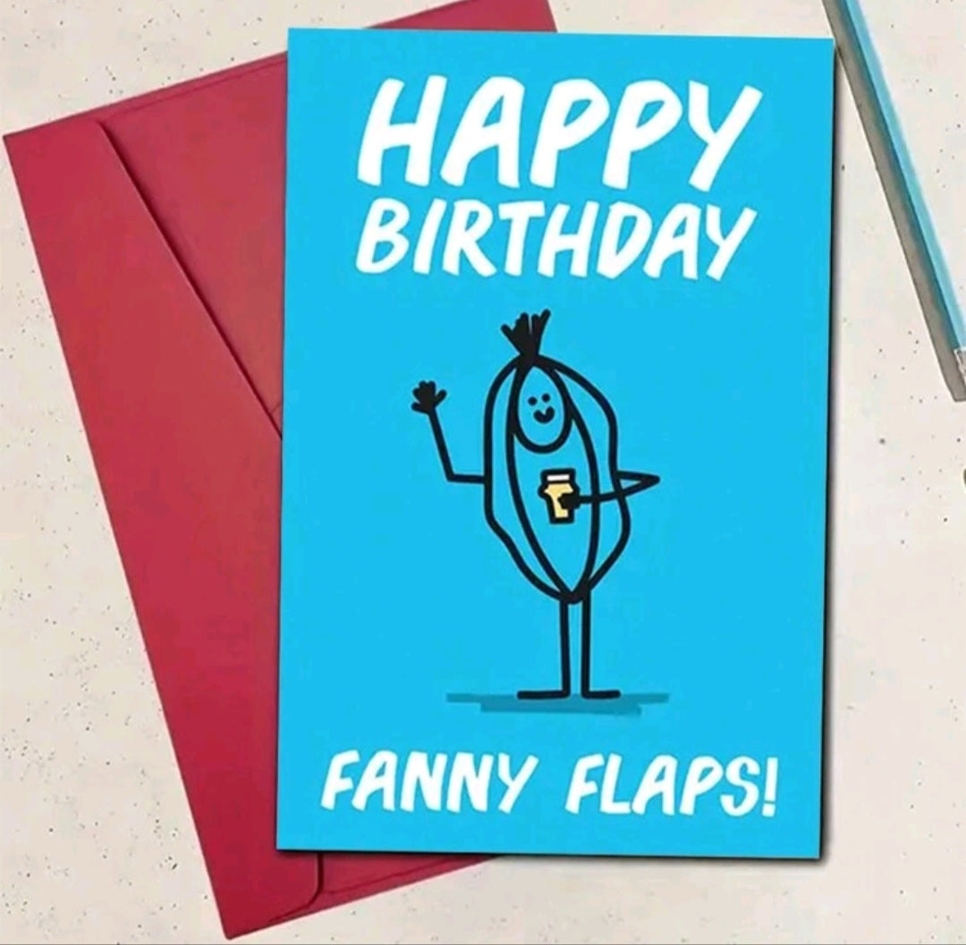Funny birthday card