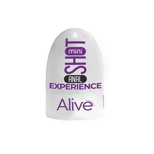 Alive shot mini masturbator anus