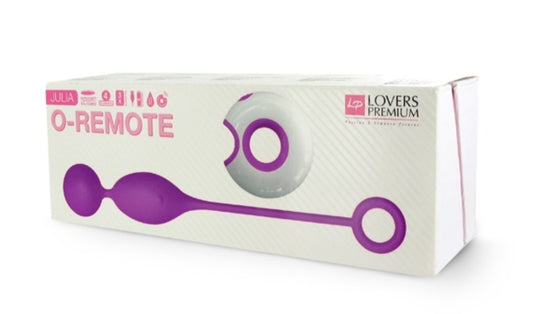o remote  cntrol purple
