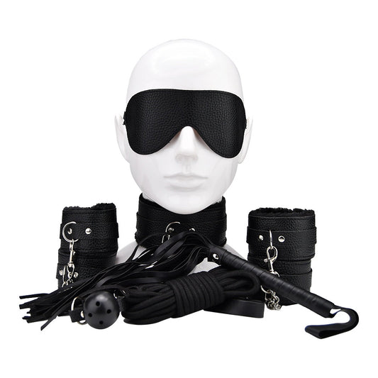*No box Reduced* Bound to play beginner's bondage kit black (8 piece)