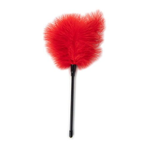bound to please feather tickler red