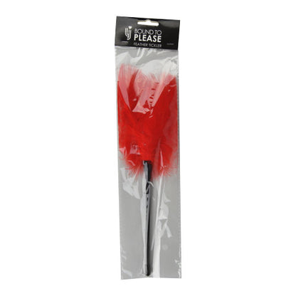 bound to please feather tickler red