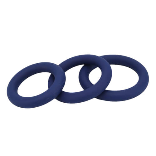 loving joy thick silicone cock rings 3 pack