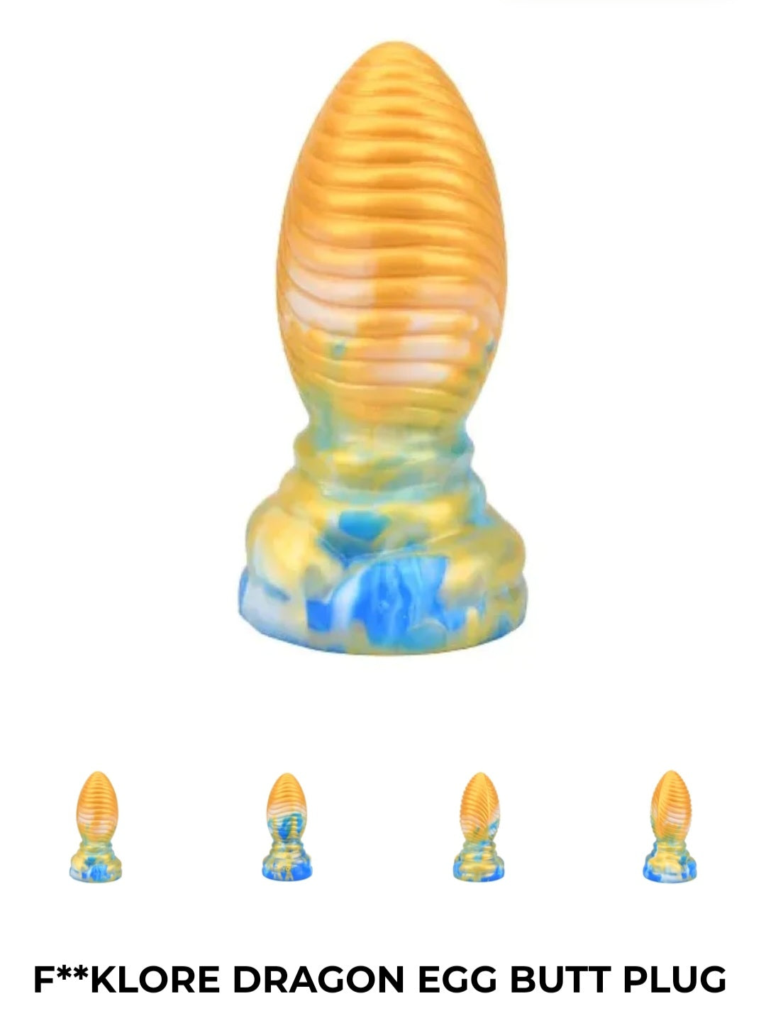 F**klore dragon egg butt plug