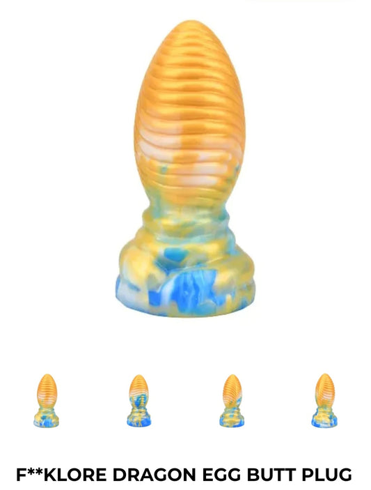 F**klore dragon egg butt plug