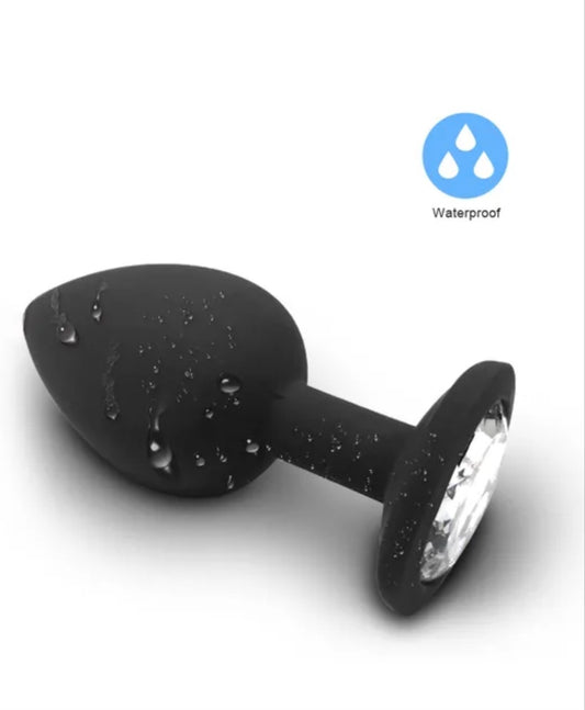 Silicone butt plug