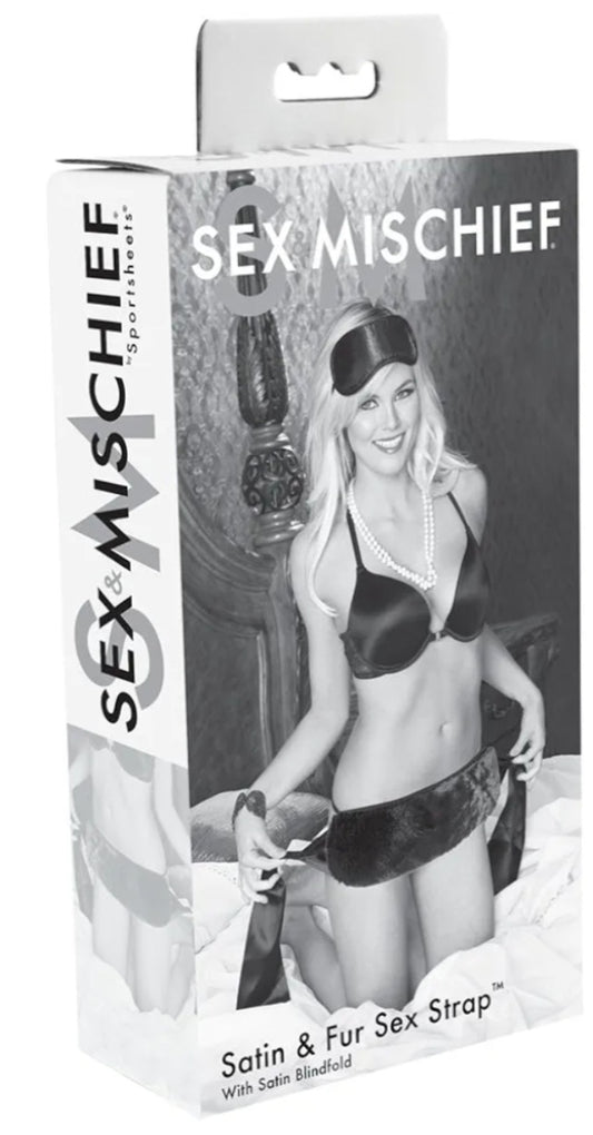 S&M blind fold &sex strap