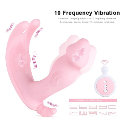clitoral remote wearable vibrator