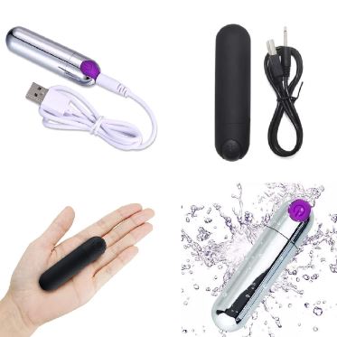 USB Rechargeable Bullet Vibrator 10 modes