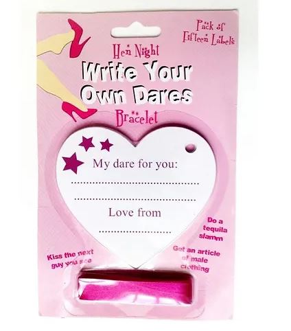 Hen Night Dares Bracelet reduced was £1.50 now £0.99