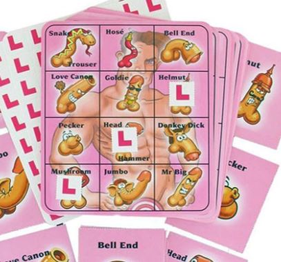 Hen Night Willy Bingo Game