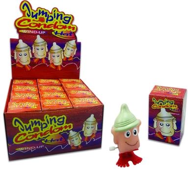 JUMPING WILLY CONDOM HAT reduced was £1.99