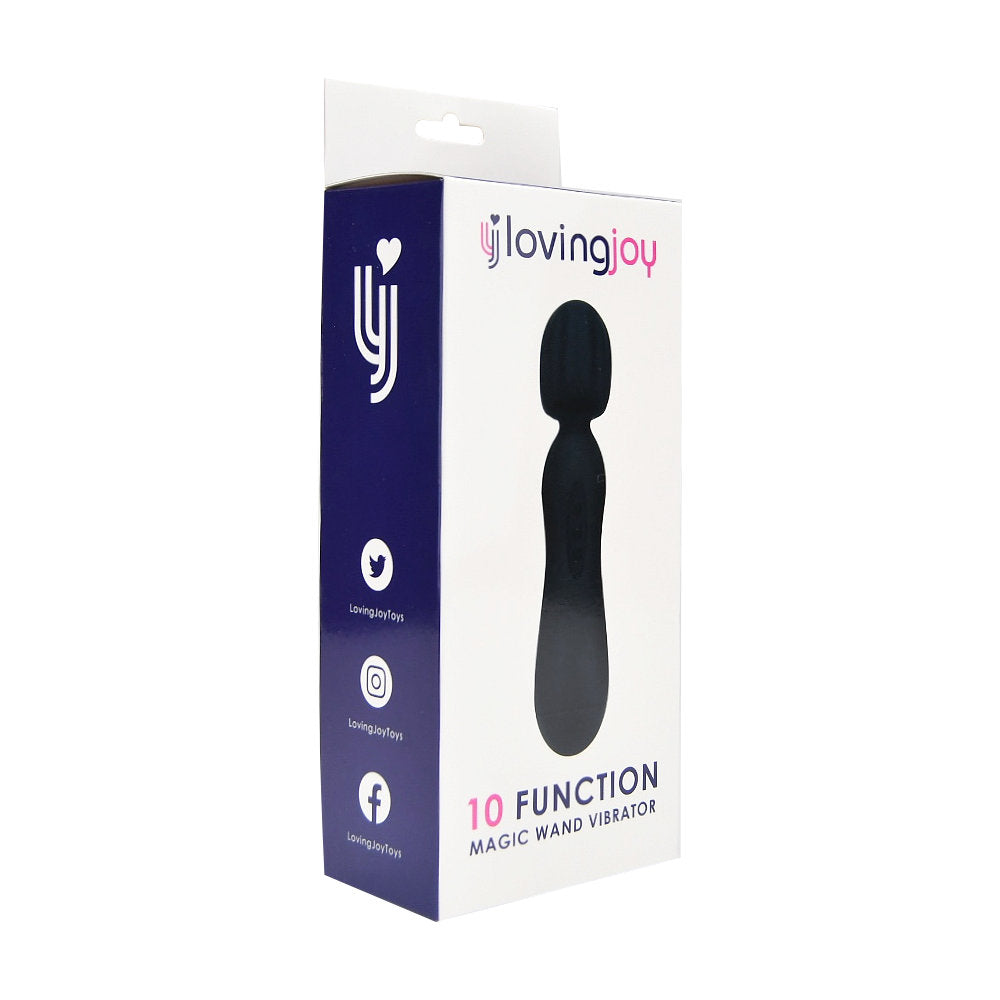 Loving joy 10 function magic wand vibrator