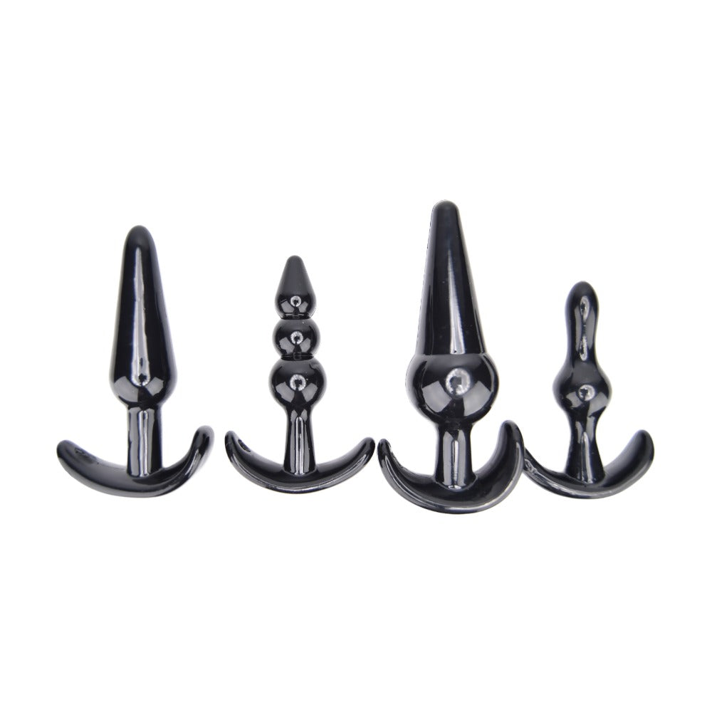 Loving joy butt plug training kit black