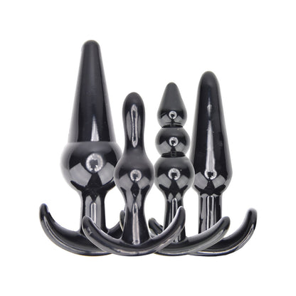 Loving joy butt plug training kit black