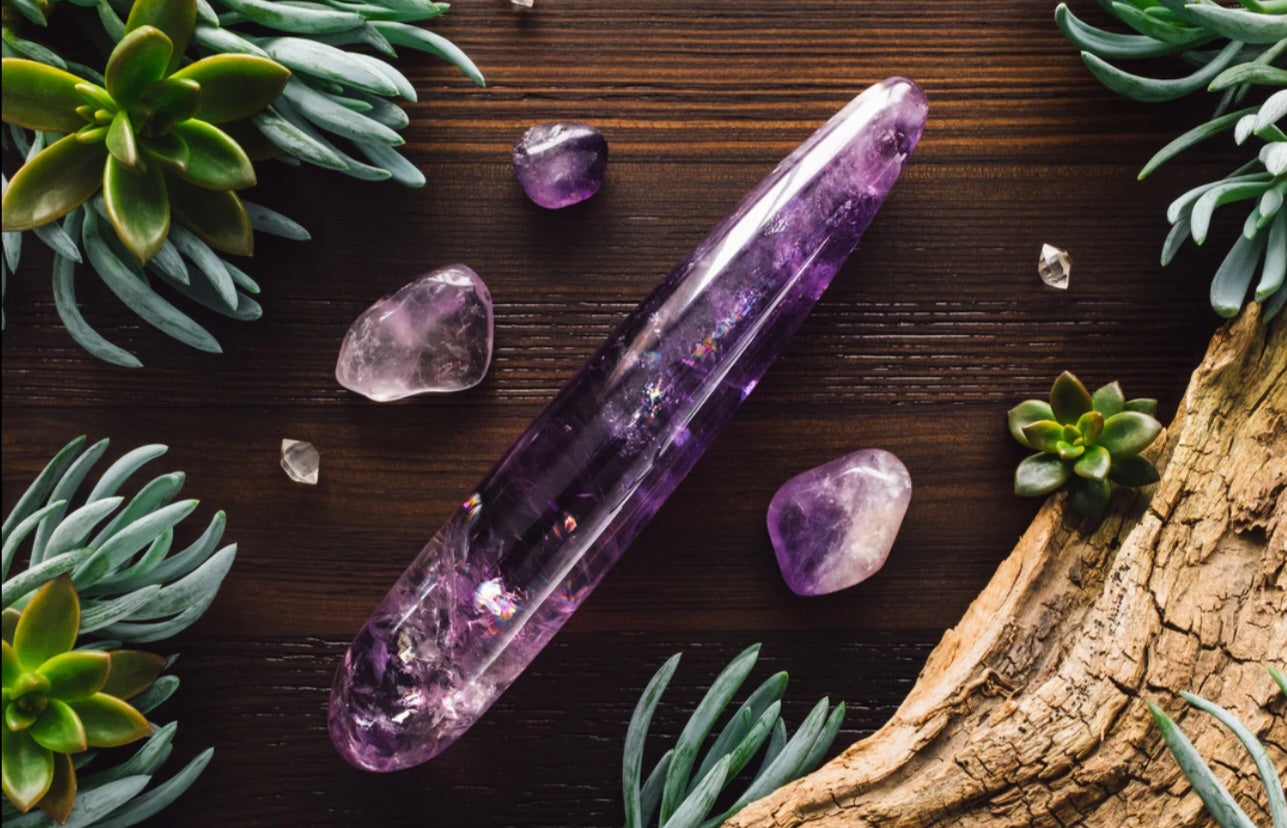 Amethyst wand