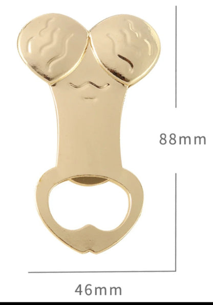 Penis bottle opener