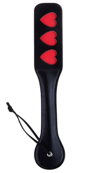 Heart spank paddle