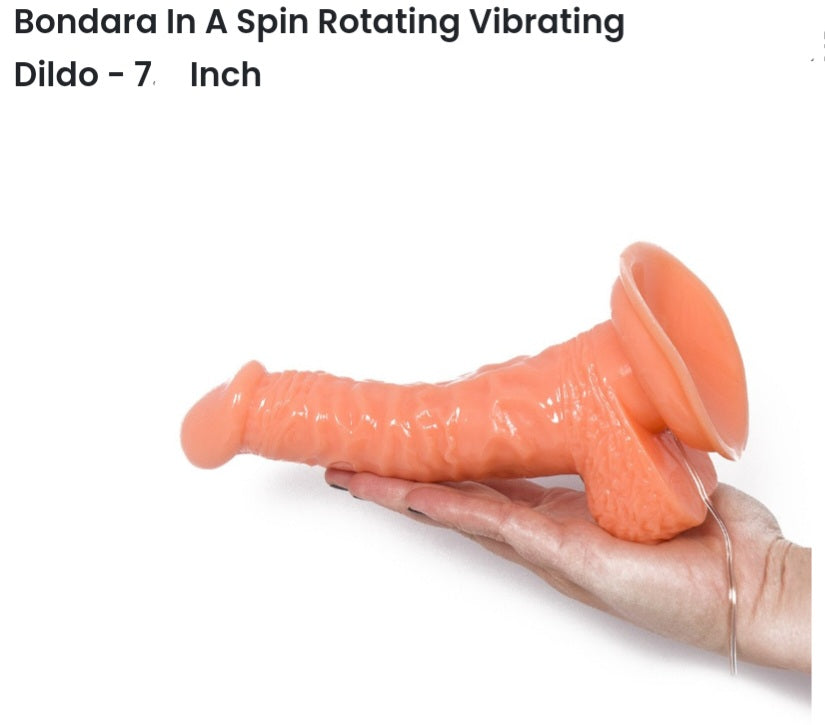 3 function remote 7 inch realistic dildo