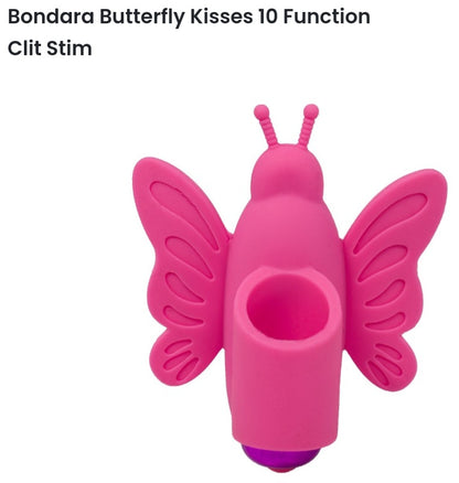 Butterfly kisses 10 function clit stimulator
