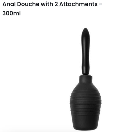 Anal douche 2 attachments 300ml