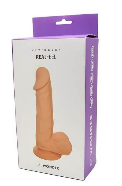Loving joy real feel 8 inch wounder dildo (reduced damaged box) was £19.99