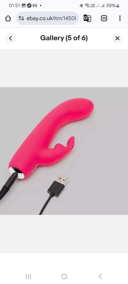 Pink happy rabbit mini vibrator (reduced no box) was £35.99