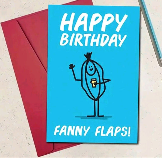 Funny birthday card