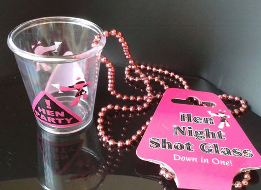 Hanging shot necklace reduced was £1.99 now £0.99