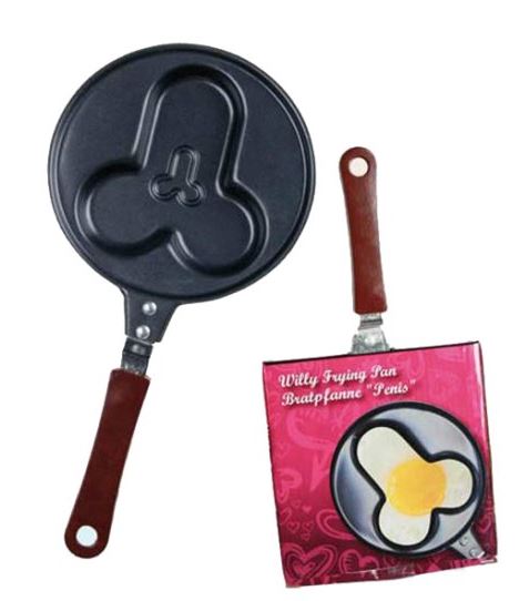 WILLY SHAPED FRYING PAN