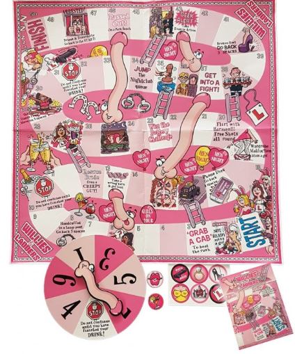 Willies and Ladders Board Game reduced was £4.99 now £1.99