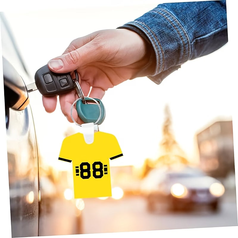 T-Shirt Style MDF Keychain