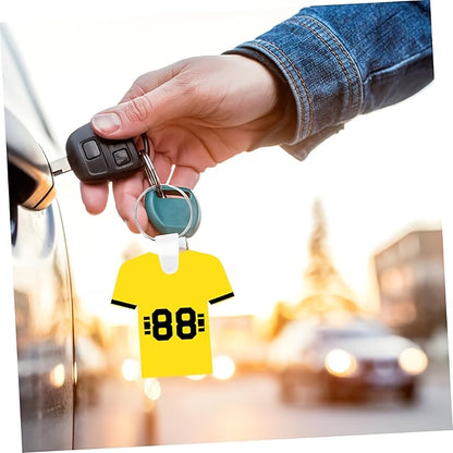 T-Shirt Style MDF Keychain