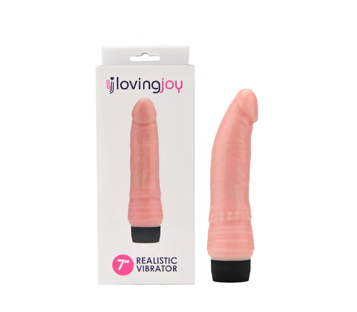 Loving joy 7" Vibrating Dildo